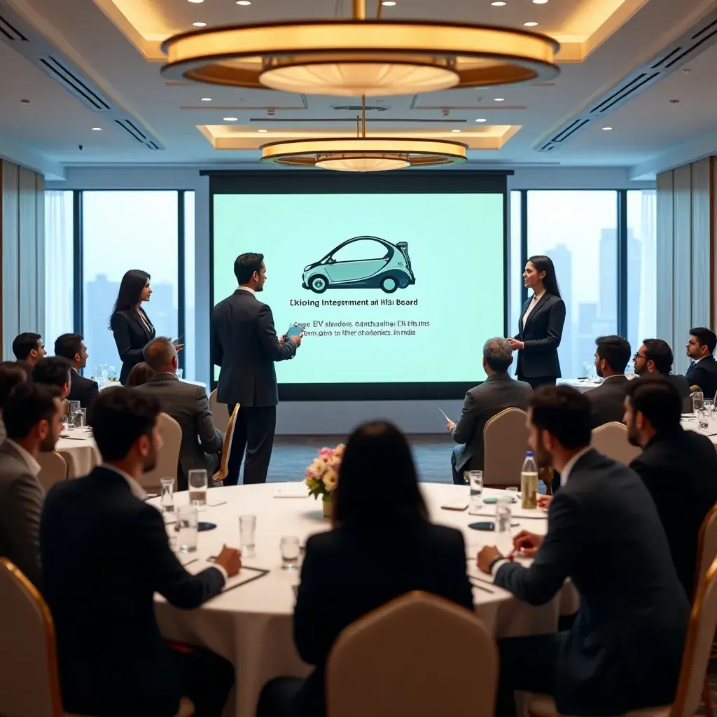 Modern office workspace